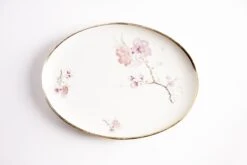 Vassoio Con Fiori Di Ciliegio