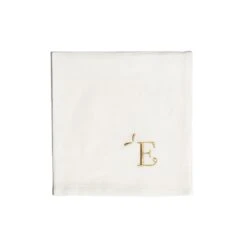 Tovagliolo Lettera E