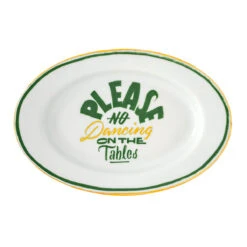 Vassoio Ovale No Dancing