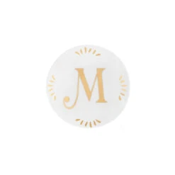 Piattino Lettera M