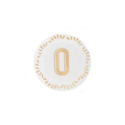 Piattino Lettera O
