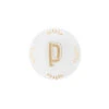 Piattino Lettera P -Negozio Online Bitossi Casa let00016