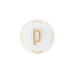 Prima pagina 15 Piattino Lettera P