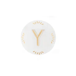 Prima pagina 9 Piattino Lettera Y