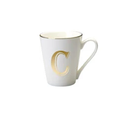 Mug Lettera C 11 Ø 8,7 Cm