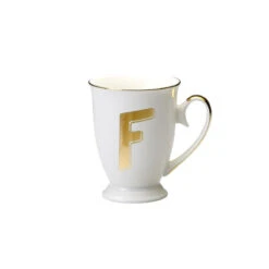 Mug Lettera F 11 Ø 8,7 Cm