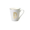 Mug Lettera P 8,7 Ø 10,3H Cm -Negozio Online Bitossi Casa let01016