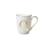 Mug Lettera Q H 10,3 Ø 8,2 Cm -Negozio Online Bitossi Casa let01017