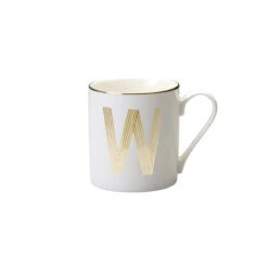Mug Lettera W 9,3 Ø 8,6 Cm