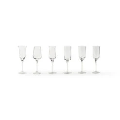 Set 6 Bicchieri Grappa Forme Assortite